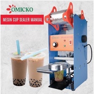 MESIN Cup Sealer Omicko C37 C 37 700ml 700 ML 22oz Plastic Drink Cup Lid
