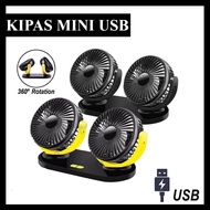Kipas Mini USB Kipas USB Kipas Angin Mini Kipas Mini Kereta Portable Mini Fan USB Fan Car Fan Mini U