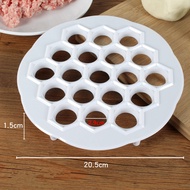 19 หลุมง่าย Dumpling Maker PP เกี๊ยวแม่พิมพ์ Dough กด Dumpling Mante Ravioli Pierogi Pelmeni แม่พิมพ