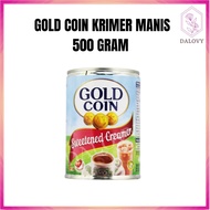 🔥READY STOCK🔥 Gold Coin Krimer Manis 500g With Easy Open Lid Can Condensed Milk Susu Pekat