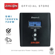 ZIRCON Smooth-i 1200VA/720W แบตภายใน2ก้อน ของแท้ ของใหม่ ประกัน 2 ปี Onsite Service -Official Store-