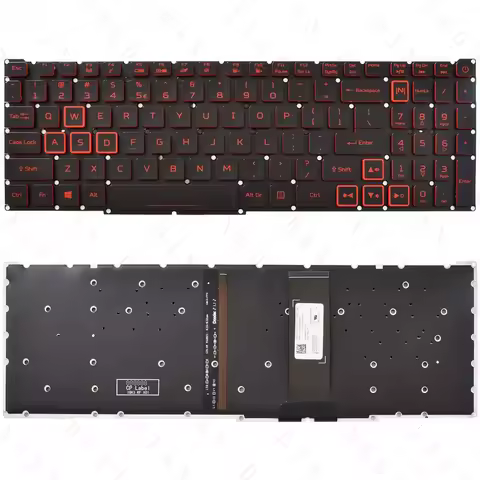 H+ New for Acer Nitro 5 AN515-54 AN515-54-51M5 AN515-54-71FT US Backlit Keyboard
