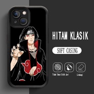 Y-4 Naruto Uchiha Silicone Casing for iphone 13 14 8 7 Pro Max Plus Case