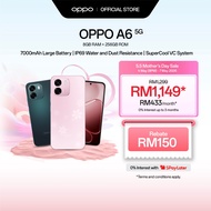 [NEW] OPPO A6 5G Smartphone | 8GB + 256GB/512GB | 7000mAh | IP69 Water and Dust Resistance | SuperCo