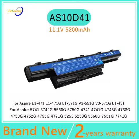 AS10D3E AS10D31 AS10D41 Laptop Battery For Acer Aspire 5741 5742G 4741G 4741 4743G 4738G 4750G 4752G