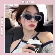 Retro Small Frame Sunglasses Y2K Sunglasses Net Red Street Shooting Glasses Gradient Small Face Slim