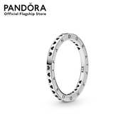 Pandora Heart silver logo ring เครื่องประดับ แหวน แหวนเงิน สีเงิน แหวนสีเงิน แหวนเพชร แหวนแพนดอร่า แพนดอร่า