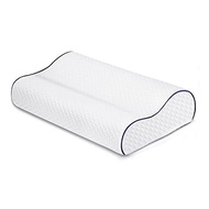 Fityou Sleeping Pillow, Memory Foam Pillow, Good Sleep Pillow, Pillow Pillow, Two Heights to Choose from, Breathable, Cover Washable, Comfortable to the Touch, Suitable for Children and Adults, White (50*30*7/10CM) 【Direct from Japan】