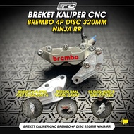 BREMBO 4P NINJA RR 320 MM CALIPER BRACKET QUALITY 2TC CNCOriginal