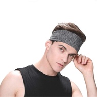 Happysport Bandana Headband Sport Elastic Sport Hairbands Yoga A83 Gray 7RHAC7GY