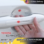 TOYOTA COROLLA CROSS Door Handle Protector Inner Bowl Accessories Aksesori Kereta 2022 2023 Car Acce