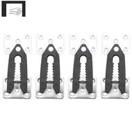 Sectional Couch Connector, 4 Pcs Metal Sofa Joint Snap Alligator Style Sectional Couch Connector
