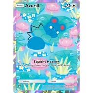 Azurill Pokémon Trading Card Game Pocket Custom Card Holographic