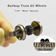 HO 1/87 Scale Model Train Wheels  Accessories Train Scenery Layout Modified Wheel Universal HO-194 DC