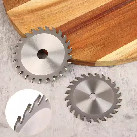 75mm 85mm Circular Saw Blade Wood Cutting Disc For Woodworking 24Teeth 10/15mm Bore Metal Rotating C