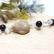 Six Cats 天然石 水晶 設計款 貓 祈福 招財 磁吸手鍊 禮物