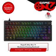HyperX Alloy Rise 75 Hot-Swappable RGB Mechanical Gaming Keyboard (Red Linear Switch)