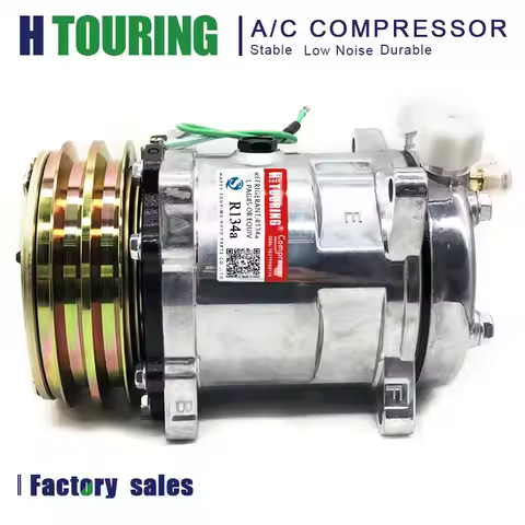AC compressor FOR SANDEN SD5H14 508 12V/24V 2GA 132mm Auto air conditioner 6664 6626 4509 4510 5720 