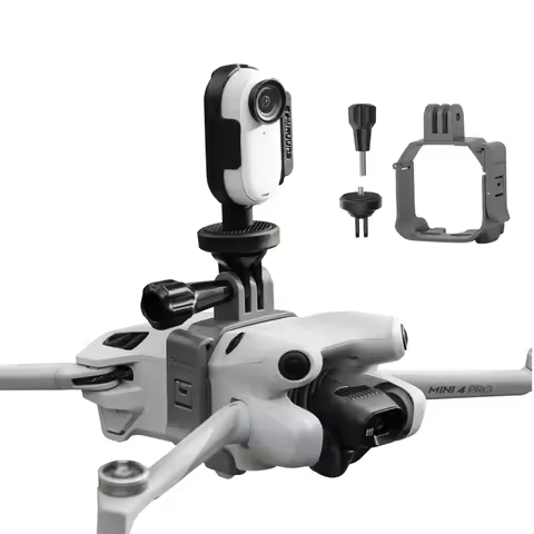 Panorama Camera Adapter for DJI Mini 4 PRO Drone Upper Connector Mount Adapter for GoPro8 9 Action C