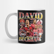 David Beckham United Retro Bootleg - David Beckham Tea Mug
