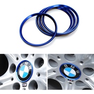 4 Keping Cincin Hiasan Penutup Tengah Rim Roda Kereta Aloi sesuai untuk Audi A3 A4 A5 Q3 Q5 Q7 TT Qu