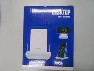 全新 桌面 快速充電 無線 充電器 USB Type-C