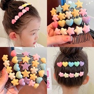 Children Hair Comb Fashion Insert Broken Handy Tool Band Bangs Fixed Clip Back Head Arrangement Acce