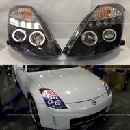 Nissan Fairlady 350Z Head Lamp Projector With Led Ring 100% Taiwan 2003 2004 2005 2006 2007