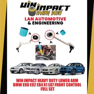 WIN IMPACT HEAVY DUTY LOWER ARM  BMW E90 E92 E84 X1 E87 FRONT CONTROL  FULL SET