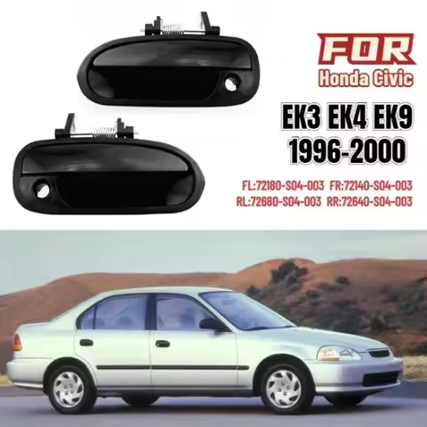 For Honda Civic EK3 EK4 EK9 1996-2000 Exterior Door Handle Car outside 72680-S04-003 72640-S04-003 7