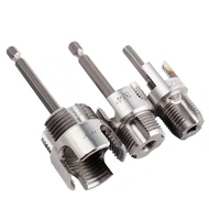 [cu ]Internal&amp External Pipe Threading Tool 3 Pcs Integrated Dual-Function Pipe Thread Cutting To