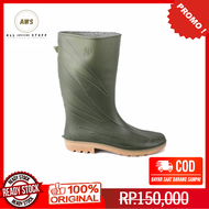 BISA COD - AP Boots 2017 Hijau - Sepatu Boot Kerja Hijau Tinggi - AP Boots Go Green Size 37-43 - AP 