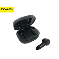 Awei T66 ENC TWS Wireless Earbuds Double Mic Noise Bluetooth V5.3 Earphone with Charging Case Long Life Battery