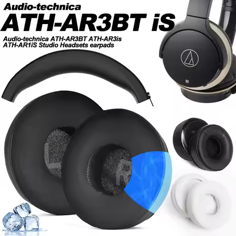 Earpads for Audio-technica ATH-AR3BT ATH-AR3is ATH-EP700 EP300 EP100 Accessories Replacement Sponge 