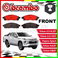BREMBO NAO Front Brake Pad Mitsubishi Pajero Sport KH4W,Triton VGT KA4T 4x2,KB4T 4x4,KJ3T Quest MT 4