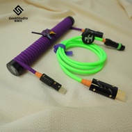 G GS Customized Magnetic Axis Mechanical Keyboard Data Cable EVA First No. Machine RGB Luminous Airl
