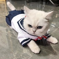 猫衣服jk猫咪衣服猫咪裙子小公主狗狗衣服洛丽塔银渐层衣服小型犬Cat Clothes JK Cat Clothes Cat Skirts Little Man  mm889886.my20240927