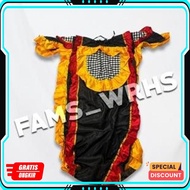 8.8 Barongan Telon Vip Size 22 Full Wood Barongan Caplokan Kayu Red Fire Fx44