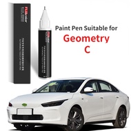 Paint Pen Suitable for Geometry C Car Paint Fixer Pure White Silver Geometric a Car Supplies Geometry C Modified Original Car