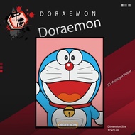 3D Multilayer Doraemon Poster