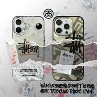 Graffiti Style SSS Label Electroplated Photo Frame Hard Shell Phone Case Suitable For IPhone17 AIR 1