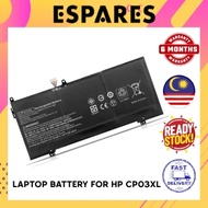 LAPTOP Battery for HP CP03XL HSTNN-LB8E CP03060XL 929072-855 TPN-Q199 929066-421 Spectre X360 13-AE000NU