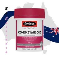 SWISSE Australia High Strength Co-Enzyme Q10 CoQ10 150mg / 300mg