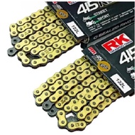 100% ORIGINAL 428 415  RK ORING CHAIN RANTAI RK ORING 415 132L 428 132L ORING CHAIN GOLD RANTAI EMAS