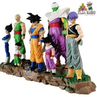 Dragon Ball Z Action Figure Set 9 Pcs Infinite Fighter Team Goku Vegeta Trunks Piccolo Krillin Gohan