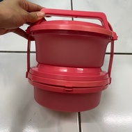 Tupperware Harvest Seal N Serve Round Takeaway Container with Handle