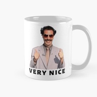 Very Nice Borat Glass Mug