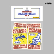 My Country Series Vol. 2 - Sticker Pack | SP - 094