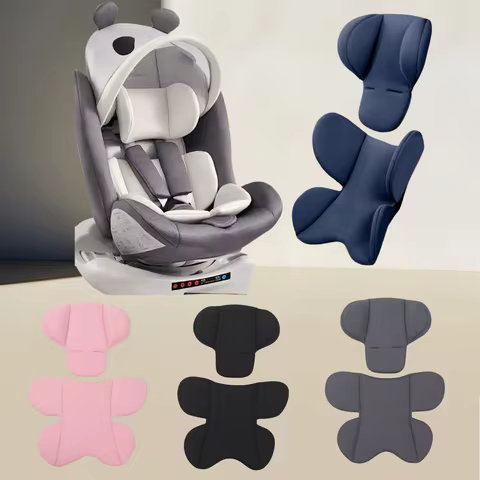 Infant Car Seat Inner Head Neck Body Support Cushion; Stroller Energy Bed Mattress; Mesh Breathable