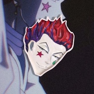 Hisoka clay tray display room decor (hunter x hunter anime hxh)